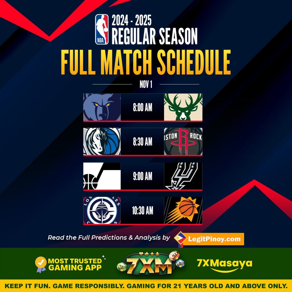 NBA November 1