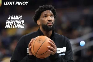 Joel Embiid Suspended