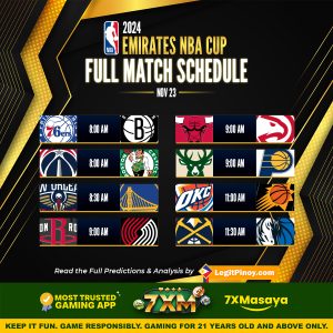 Emirates NBA Cup Nov 23