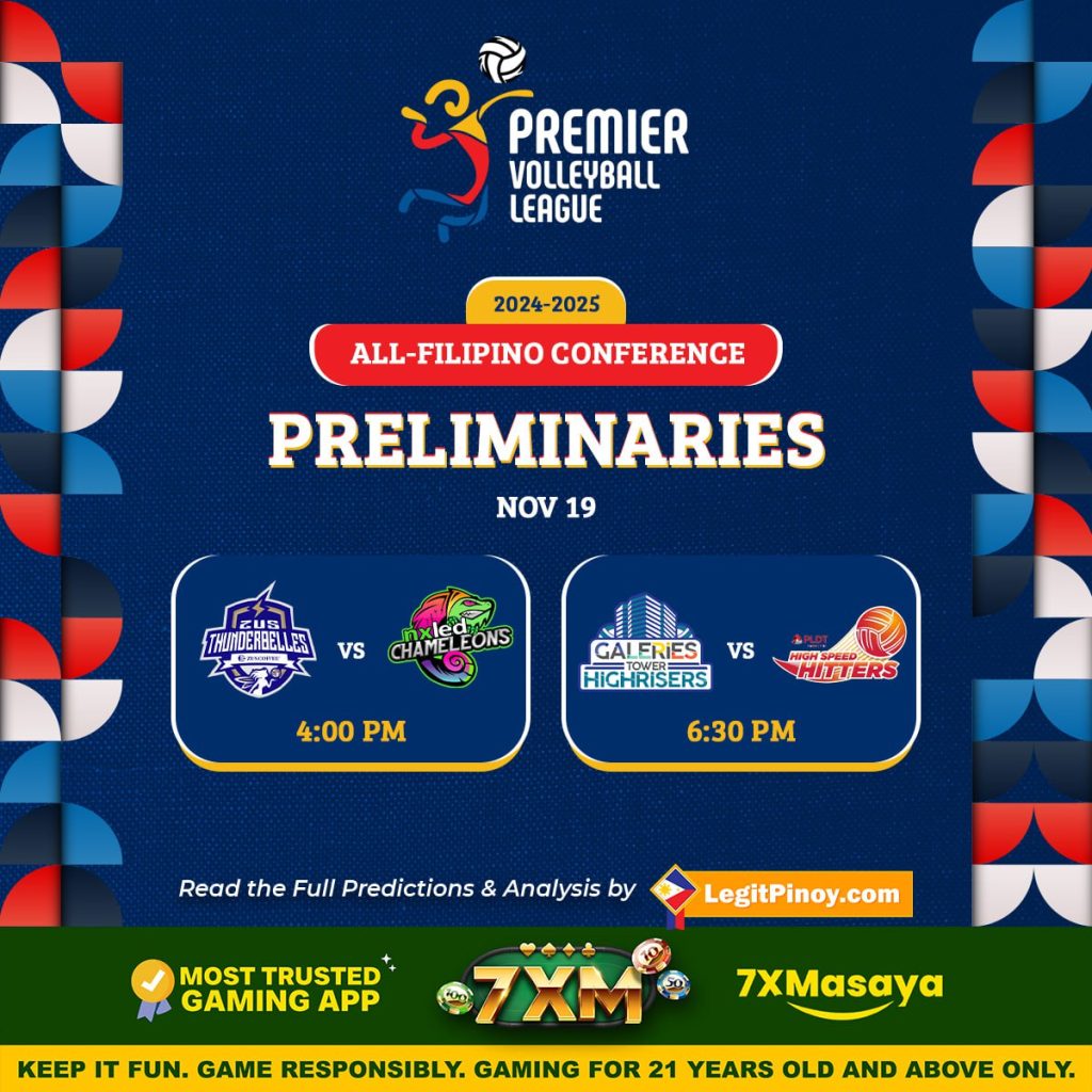 PVL November 19 Preliminaries