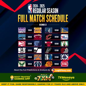 NBA Regular Season Dec 22