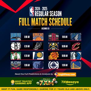 NBA Regular Season Dec 28