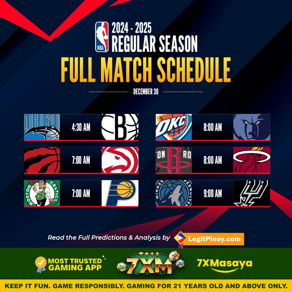 NBA December 30